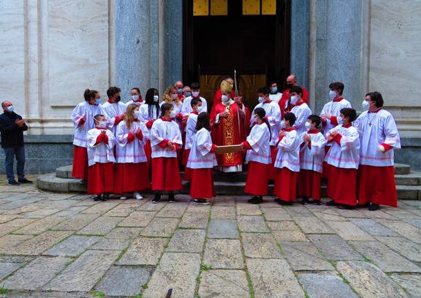 L’arcivescovo Delpini al Santuario Madonna delle Grazie di Legnano