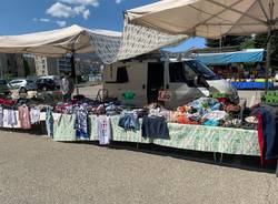 mercato in piazza de Gasperi, varese