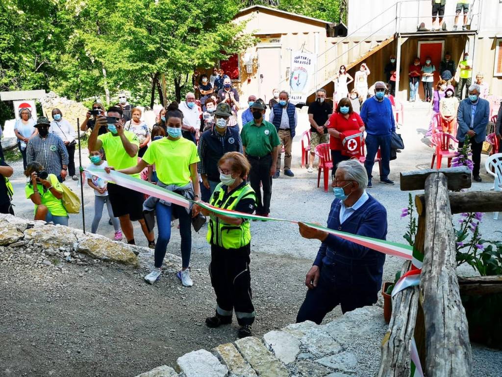 Saltrio - inaugurazione del sentiero Ficacci al Monte Orsa