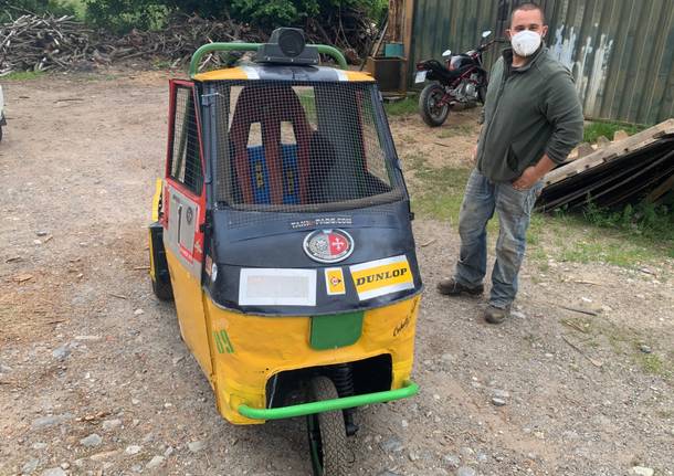 Simone Colla e la passione per le Ape Car da corsa