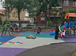 Taglio del nastro al nuovo Parco degli Abeti di Garbagnate