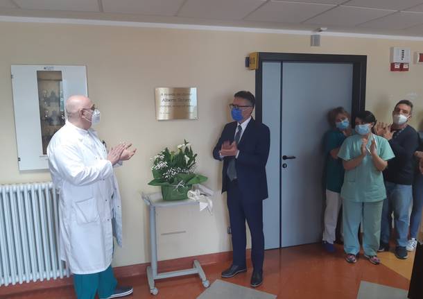 targa ospedale di Luino