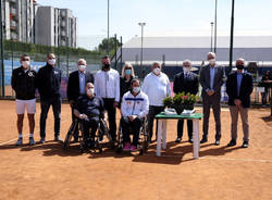 Tennis in carrozzina allo Sporting Club Saronno 