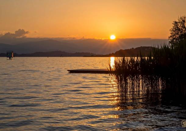 Un tramonto tutto rosa
