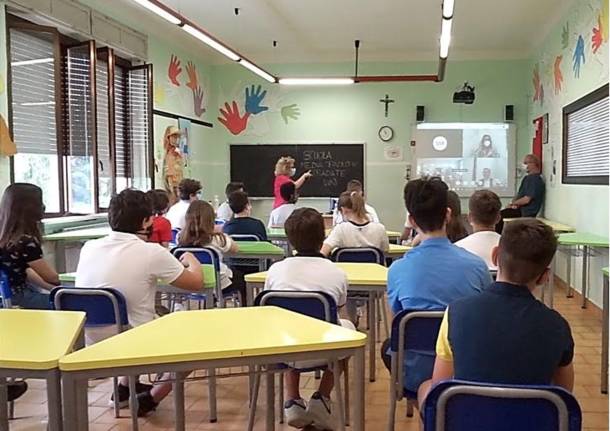 3A della scuola media Paolo VI di Tradate