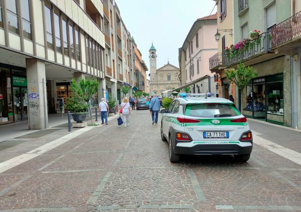 Aggressione in centro a Saronno