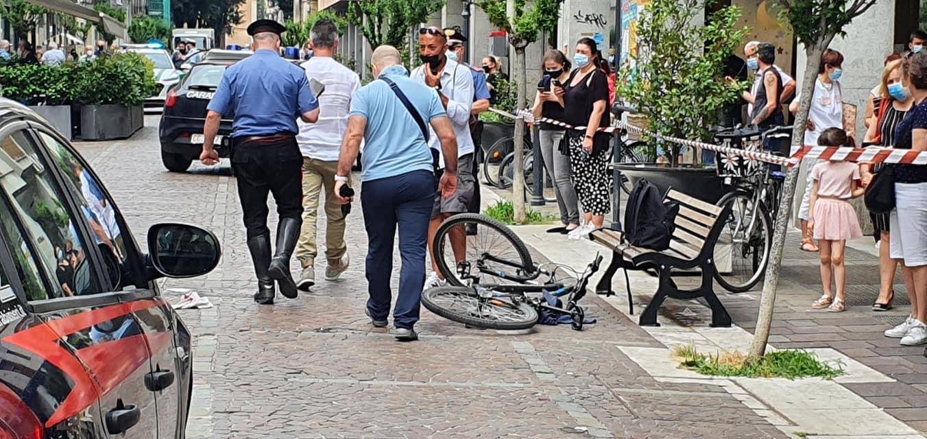 Aggressione in centro a Saronno