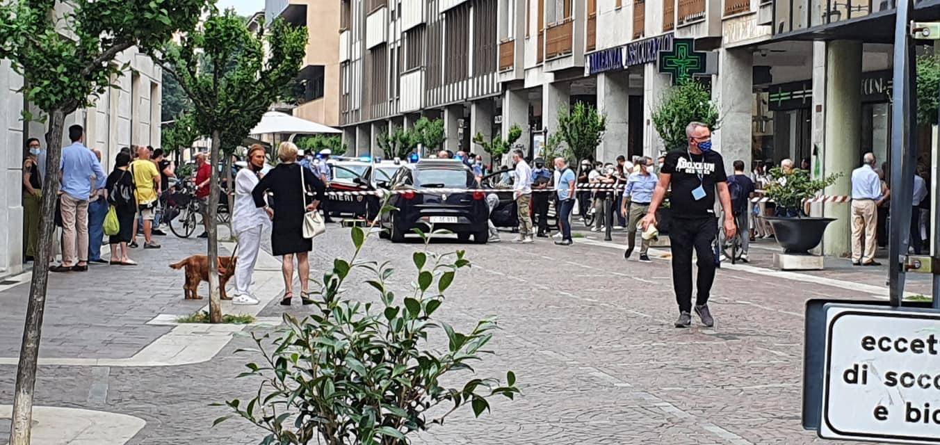 Aggressione in centro a Saronno