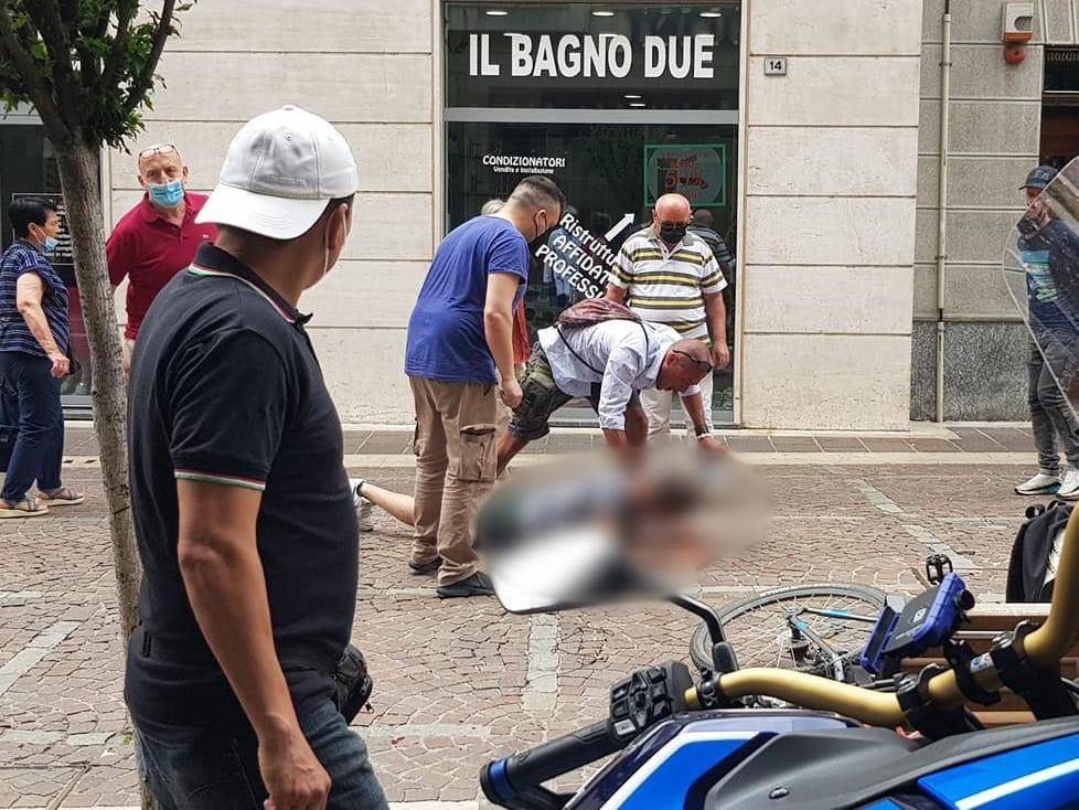 Aggressione in centro a Saronno