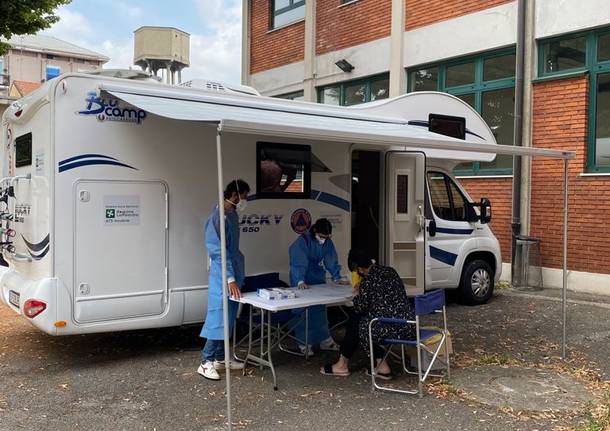 camper vaccinazioni homeless