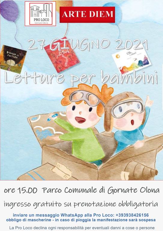 Storie al Parco - Letture per bambini