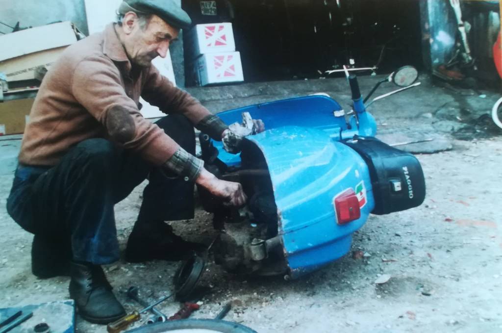 Il Silvio delle biciclette a Cuveglio