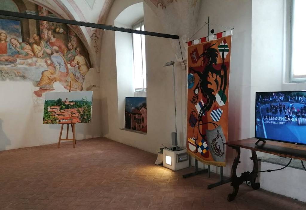 Castiglione Olona - Modellini di Mario Albrigi a AbmodelExpo ad Abbiategrasso