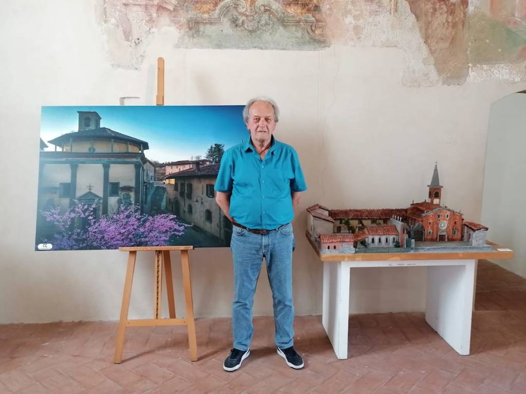 Castiglione Olona - Modellini di Mario Albrigi a AbmodelExpo ad Abbiategrasso