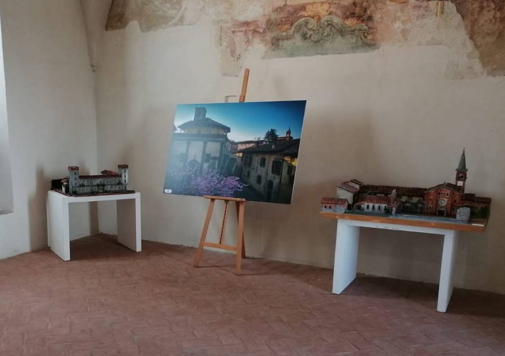 Castiglione Olona - Modellini di Mario Albrigi a AbmodelExpo ad Abbiategrasso
