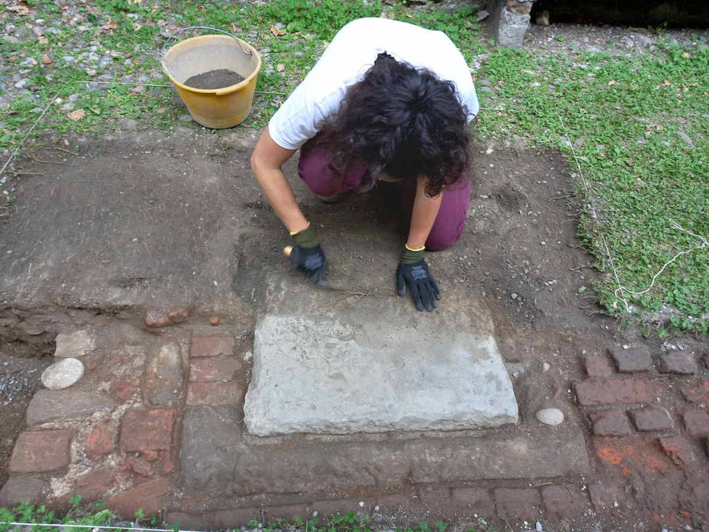 Castiglione Olona - Nuovi ritrovamenti archeologici in Collegiata