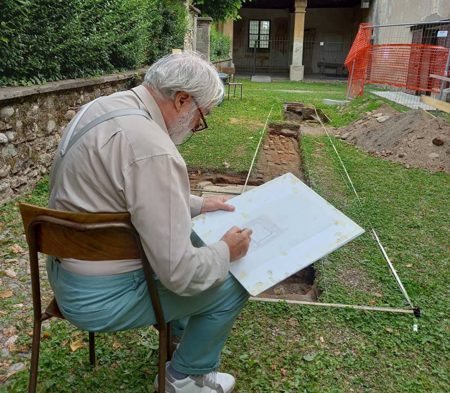 Castiglione Olona - Nuovi ritrovamenti archeologici in Collegiata