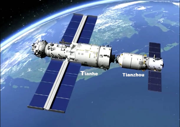 cina spazio gat missione spaziale cinese 