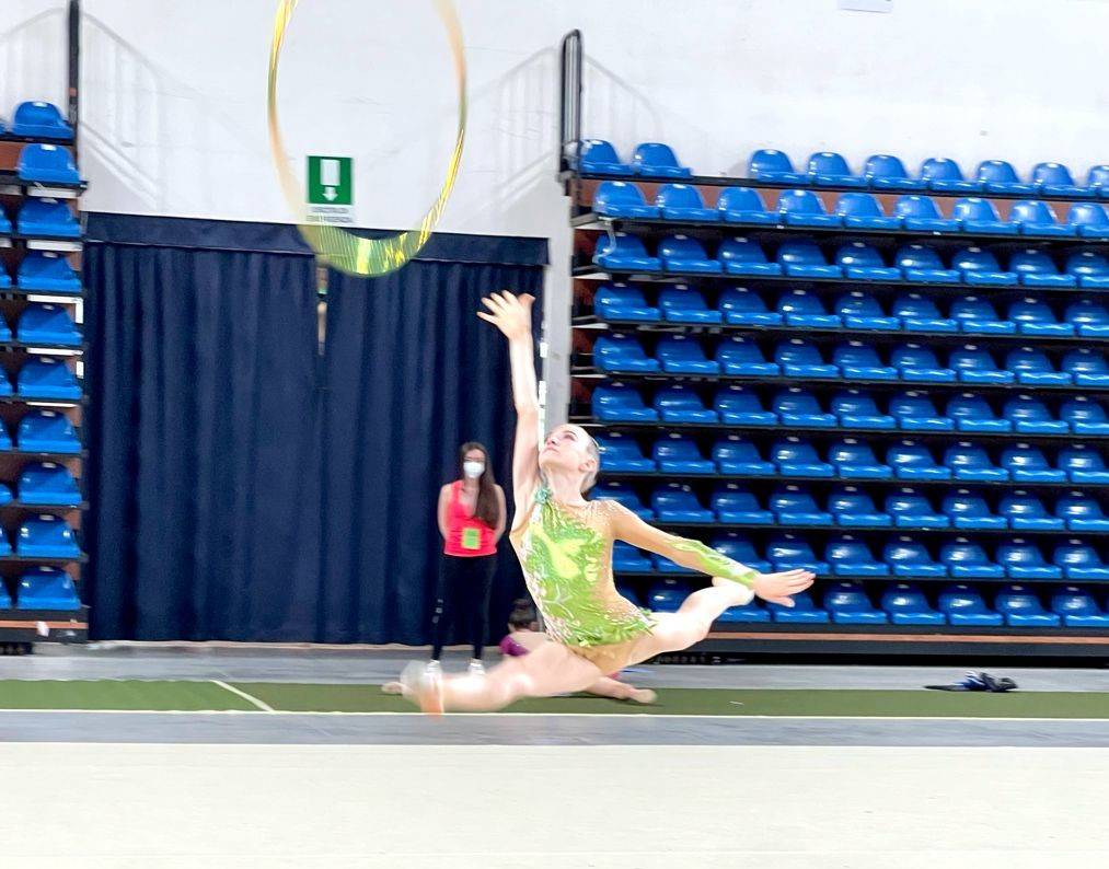 Ginnastica Ike Legnano alla finale nazionale ritmica Europa 2021