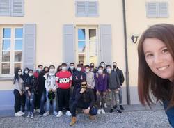 Gli studenti del Liceo Vittorio Sereni di Luino e Laveno e dell'Agenzia Formativa 