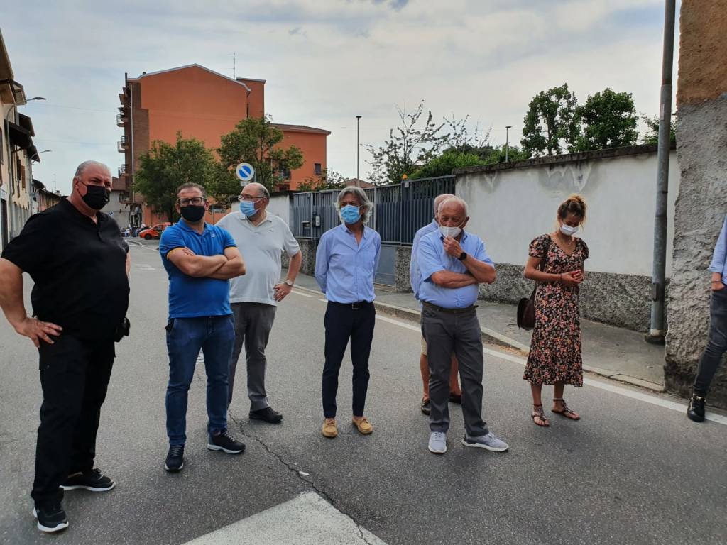 Inaugurazione edicola votiva di San Giovanni Battista a Cerro Maggiore