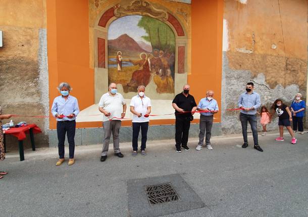 Inaugurazione edicola votiva di San Giovanni Battista a Cerro Maggiore