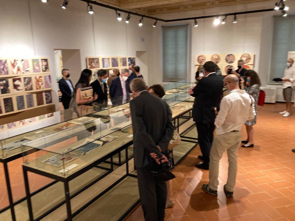 Inaugurazione mostra "Giappone: disegno e design" al Castello di Masnago