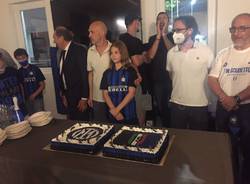Inter Club Legnano in festa con l'ex nerazzurro Alessandro Scanziani