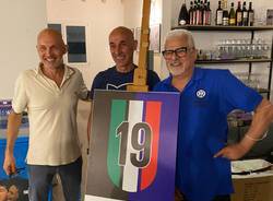 Inter Club Legnano in festa con l'ex nerazzurro Alessandro Scanziani