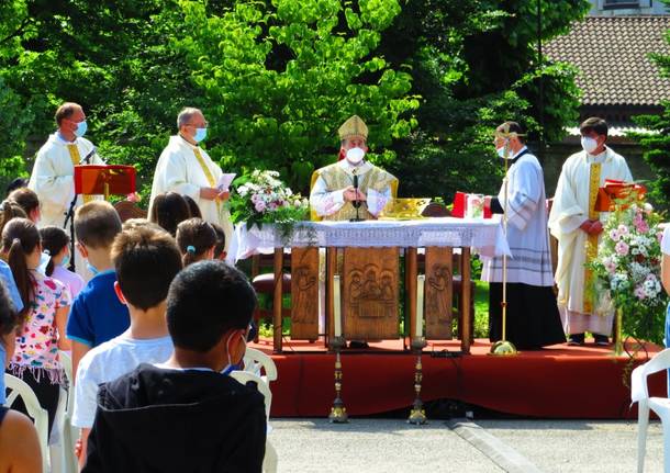 L'arcivescovo Delpini all'Istituto Melzi di Legnano