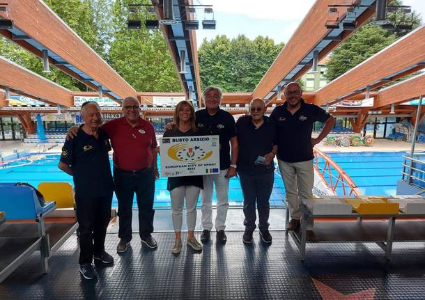 La visita dei commissari Aces agli impianti sportivi di Busto Arsizio