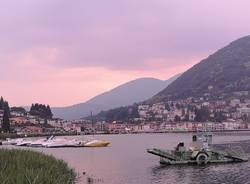 Lavena Ponte Tresa, tramonto - foto di Laura Olivas