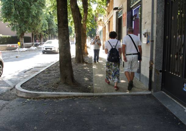 Lavori di riqualificazione di via Roma