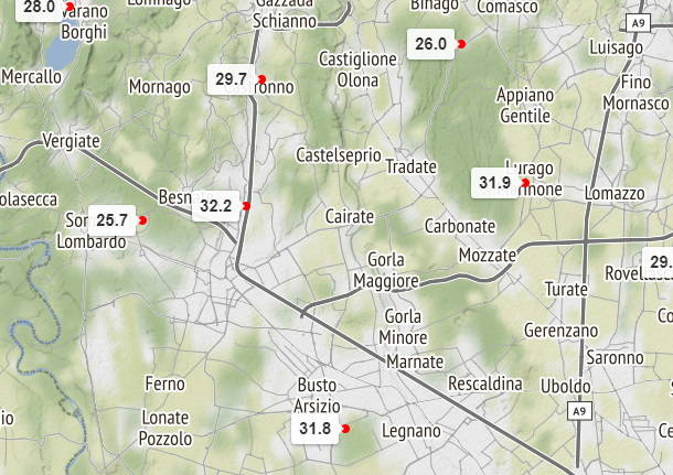 legnano meteo