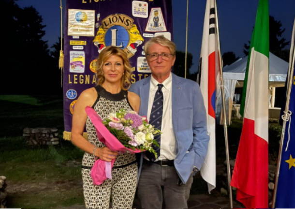 Lions Club Legnano Castello Le Robinie, passaggio consegne