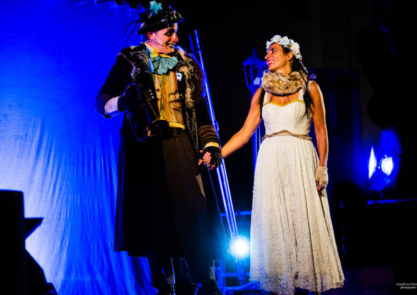 Lo spettacolo Fellini del Teatro Blu