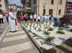 Luino - Un cippo per ricordare le vittime del Covid