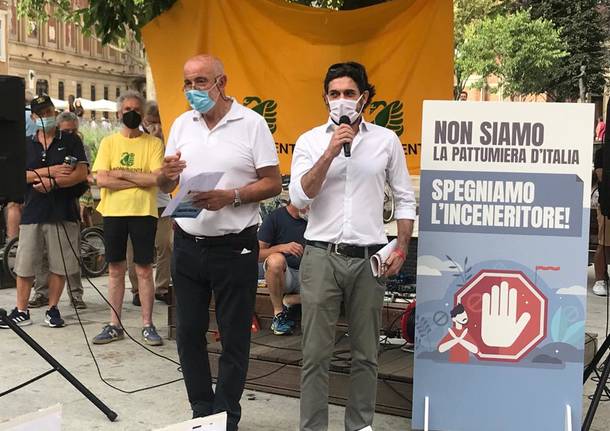 Manifestazione No Accam a Legnano