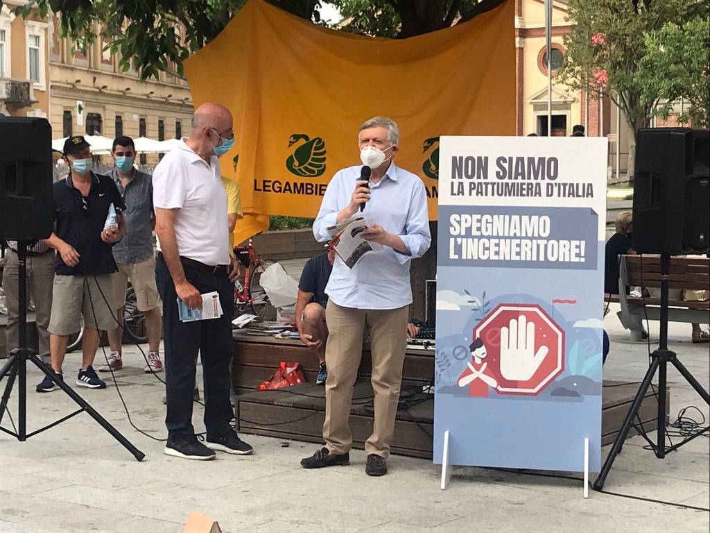 Manifestazione No Accam a Legnano