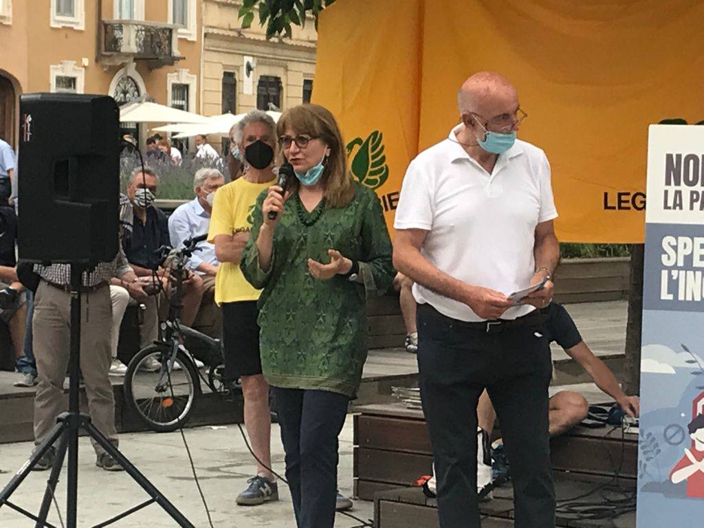 Manifestazione No Accam a Legnano