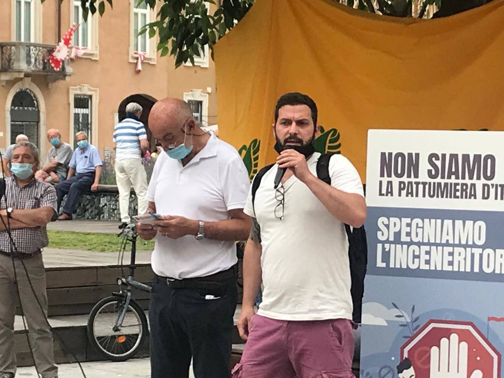 Manifestazione No Accam a Legnano