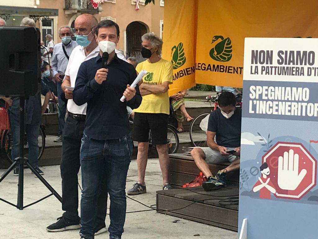 Manifestazione No Accam a Legnano