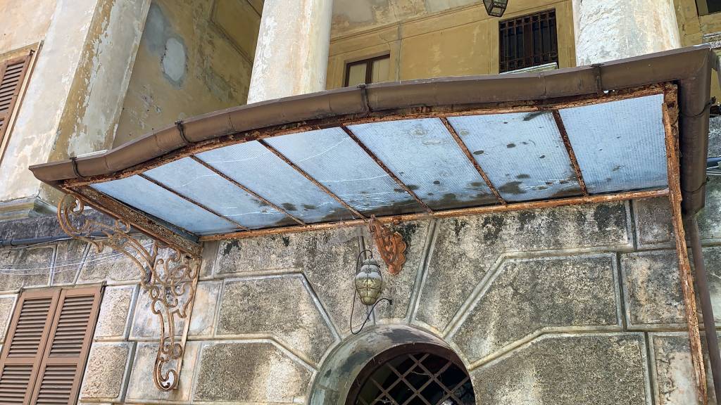 Nel cantiere di villa Mylius a Varese