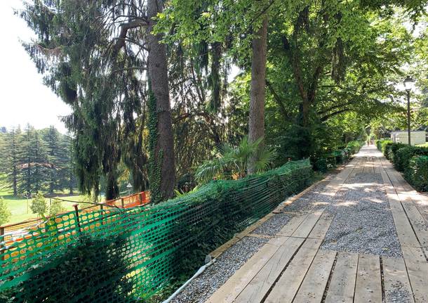 Nel cantiere di Villa Mylius a Varese