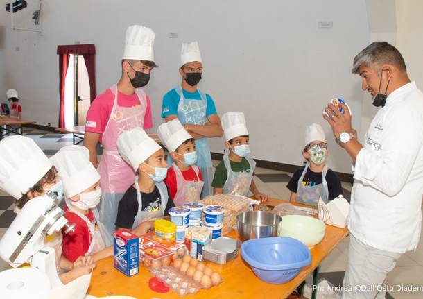 Alessandro Garzillo, uno chef all’oratorio di Schianno