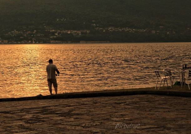 Pescatore lago maggiore - Delia ilona Ciocoiu 