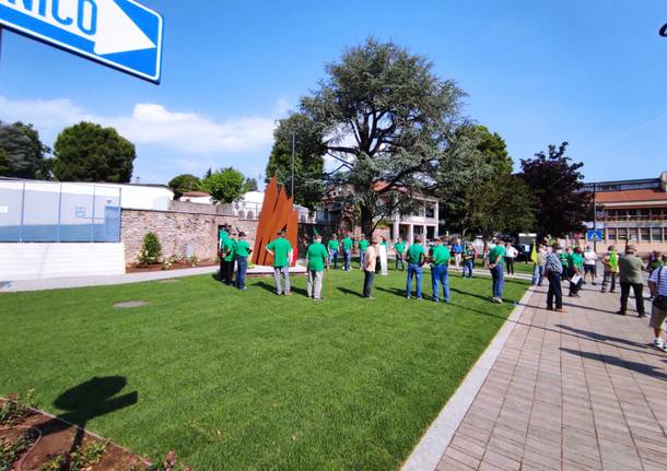 Piazza IV Novembre ad Albizzate