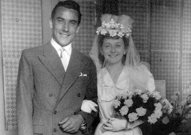 Porto Ceresio - I 75 anni di matrimonio di Enrico Buzzi e Fulvia Borsani