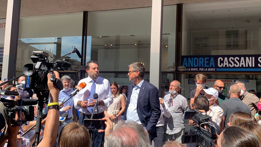 Salvini a Gallarate 