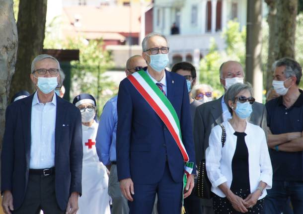 Saronno, inaugurata la targa a Giacomo Matteotti